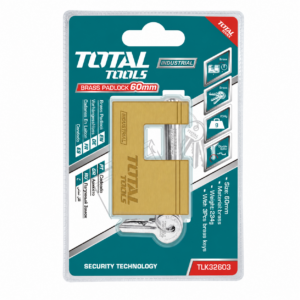 CANDADO ANTICIZALLA 60MM BRONCE BLIST TOTAL TLK32603