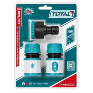 SET CONECT P/MANG 1/2″ MACHO/H EMBRA 3PZA TOTAL THWS030301