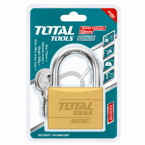 CANDADO PLANO 70MM BRONCE BLIST TOTAL TLK32702