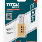 CANDADO COMBINACION 30MM TOTAL TBCK37303