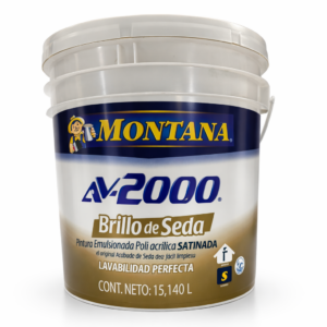 PINTURA BRILLO DE SEDA AV2000 BLANCO C?T MONTANA FA27110140