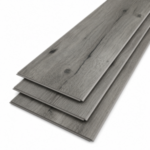 LAMINA VINIL P/PISO 1,22MX18CM 10 UNID GRIS MAD OVERLAND 03YK