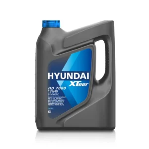ACEITE DIESEL SINTETICO 15W40 SL 6LT HD7000 XTEER HYUNDAI