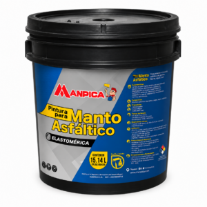 PINTURA P/MANTO ASFALTICO VDE 4GL MANPICA CPM-500-40