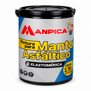 PINTURA P/MANTO ASFALTICO ROJO GL MANPICA CPM-300-10