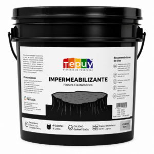 PINTURA IMPERMEABILIZANTE BLANCO C?T 4GL TEPUY