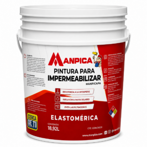 PINTURA IMPERMEABILIZANTE ROJO C?T MANPICAPA MANPICA CIM30050