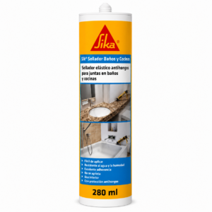 SILICON BLANCO BA?O/COCINA CARTUCHO 280ML SIKA 258297