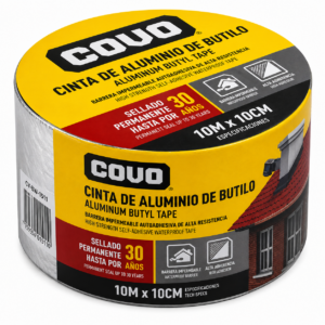 CINTA ALUMINIO 10CMX10MT COVO CV-BW-1511