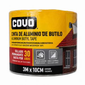 CINTA ALUMINIO 10CMX3MT COVO CV-BW-1513