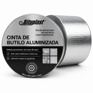 CINTA ALUMINIO 10CMX8MT BITUPLAST 0101100008