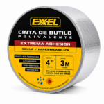 CINTA ALUMINIO 4″X3MT EXXEL 09-018-049