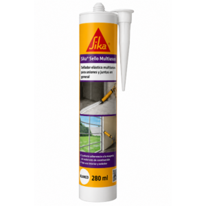 SILICON BLANCO U/GENERAL CARTUCHO 280ML SIKA 258298