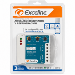 PROTECTOR VOLTAJE 120V P/EQUIP REF Y A/A EXCELINE GSM-R120B/