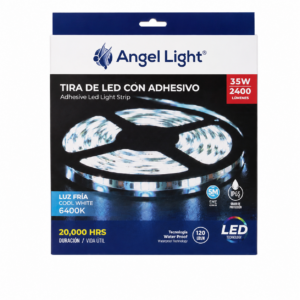 CINTA LED 35W BLANCO ADHES 5MT ANGEL LIGHT AL-LST2835-5W
