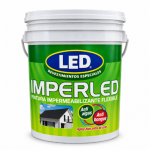PINTURA IMPERMEABILIZANTE IMPERLED CÑT 5GL LED