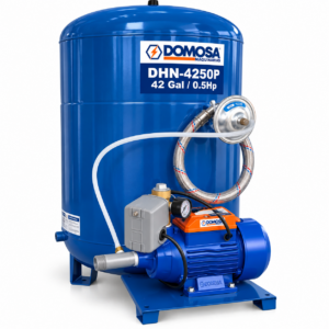 HIDRONEUMATICO 42GL C/BOMBA PERIF 0.5HP DOMOSA 25-DHN4250P