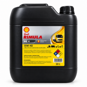 ACEITE DIESEL 15W40 PAILA 20LT RIMULA R4 SHELL