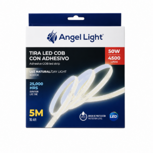 CINTA LED 50W BCO NAT ADHES 5MT ANGEL LIGHT AL-COBST-D
