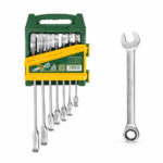 JGO LLAVE C/RACHET 8MM-19MM 7 PZA JADEVER JDSP4207