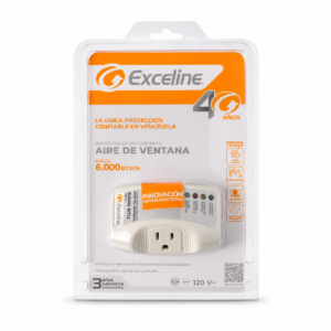 PROTECTOR VOLTAJE AIRE/VENTANA 6.000BTU EXCELINE GSM-AV06