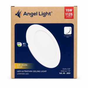 PANEL LED 15W RED EMP 7.5″ 30K ANGEL LIGHT PB001M-15W