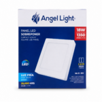 PANEL LED 18W CUAD SOB 8.7″ 64K ANGELLIGHT PB002S-18W