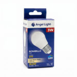 BOMBILLO LED 3W 40K 85/265V E-27 BULBO ANGELLIGHT TLP-3W-D